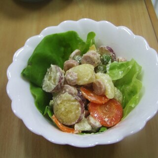 マヨネーズ野菜サラダ